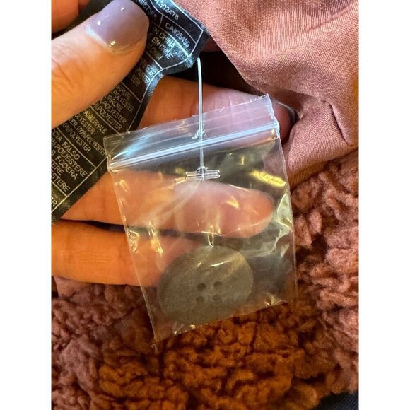 BB Dakota Coat Women Small Brown‎ Sherpa Fuzzy Teddy As She Goes Jacket NWOT - Picture 10 of 10